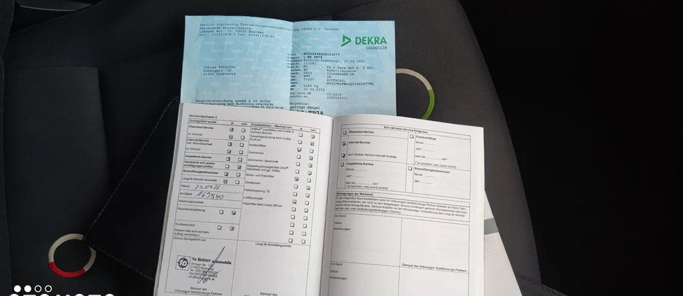 Volkswagen Caddy cena 39900 przebieg: 173000, rok produkcji 2012 z Tarnowskie Góry małe 704